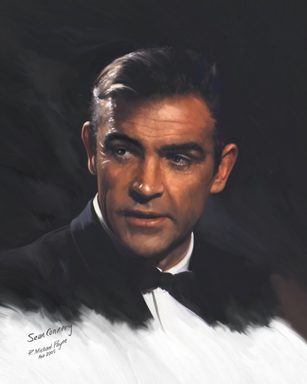 Portrait of Sean Connery – Submariner Art